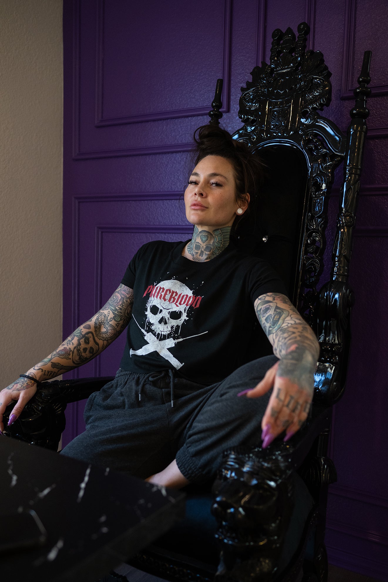 "Jekyll & Hyde" Crop Tee