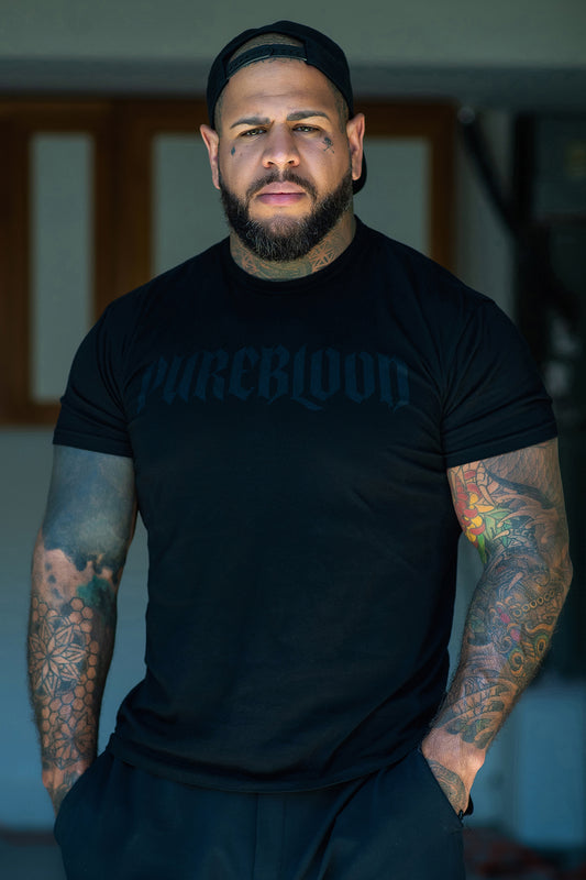 "Black on Black" Tee