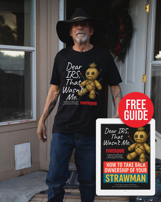 "Dear IRS" Tee + FREE Strawman Guide