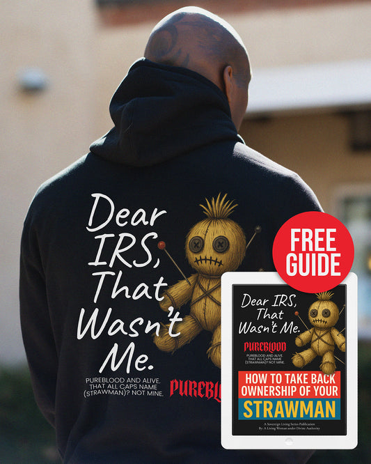 "Dear IRS" Hoodie + FREE Strawman Guide