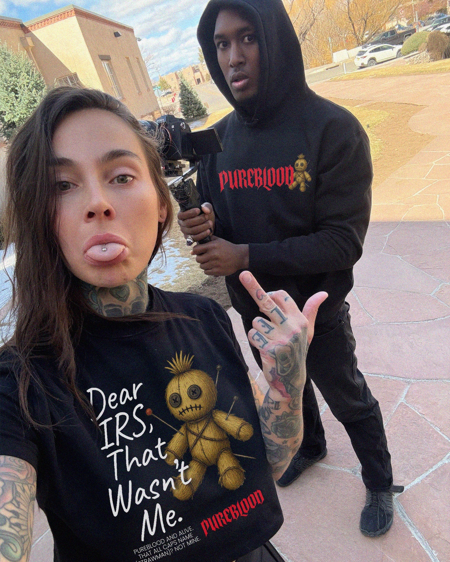 "Dear IRS" Crop Tee + FREE Strawman Guide