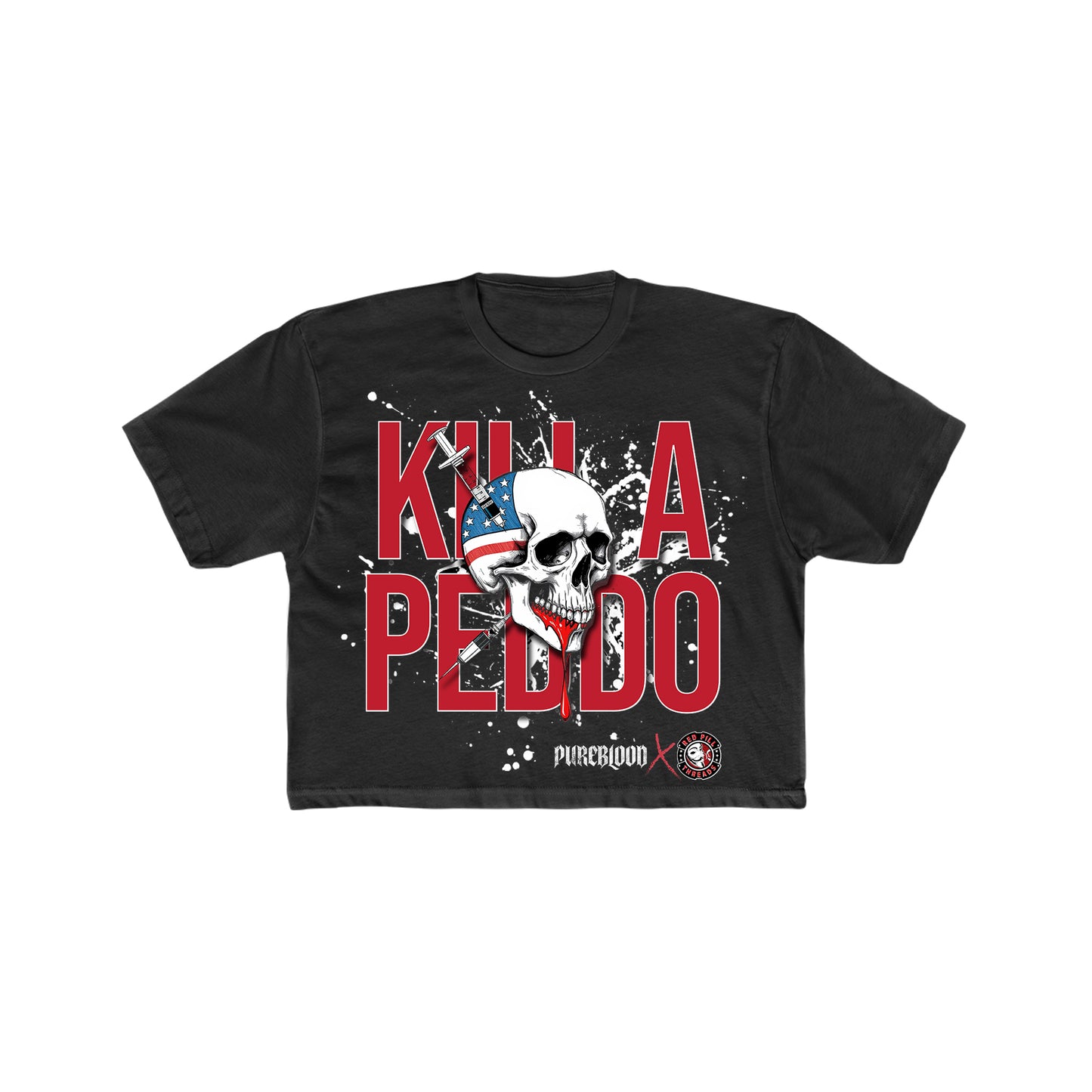"Kill a Pedo" Crop Tee