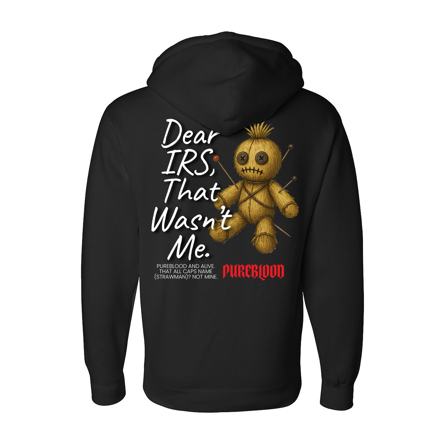 "Dear IRS" Hoodie + FREE Strawman Guide