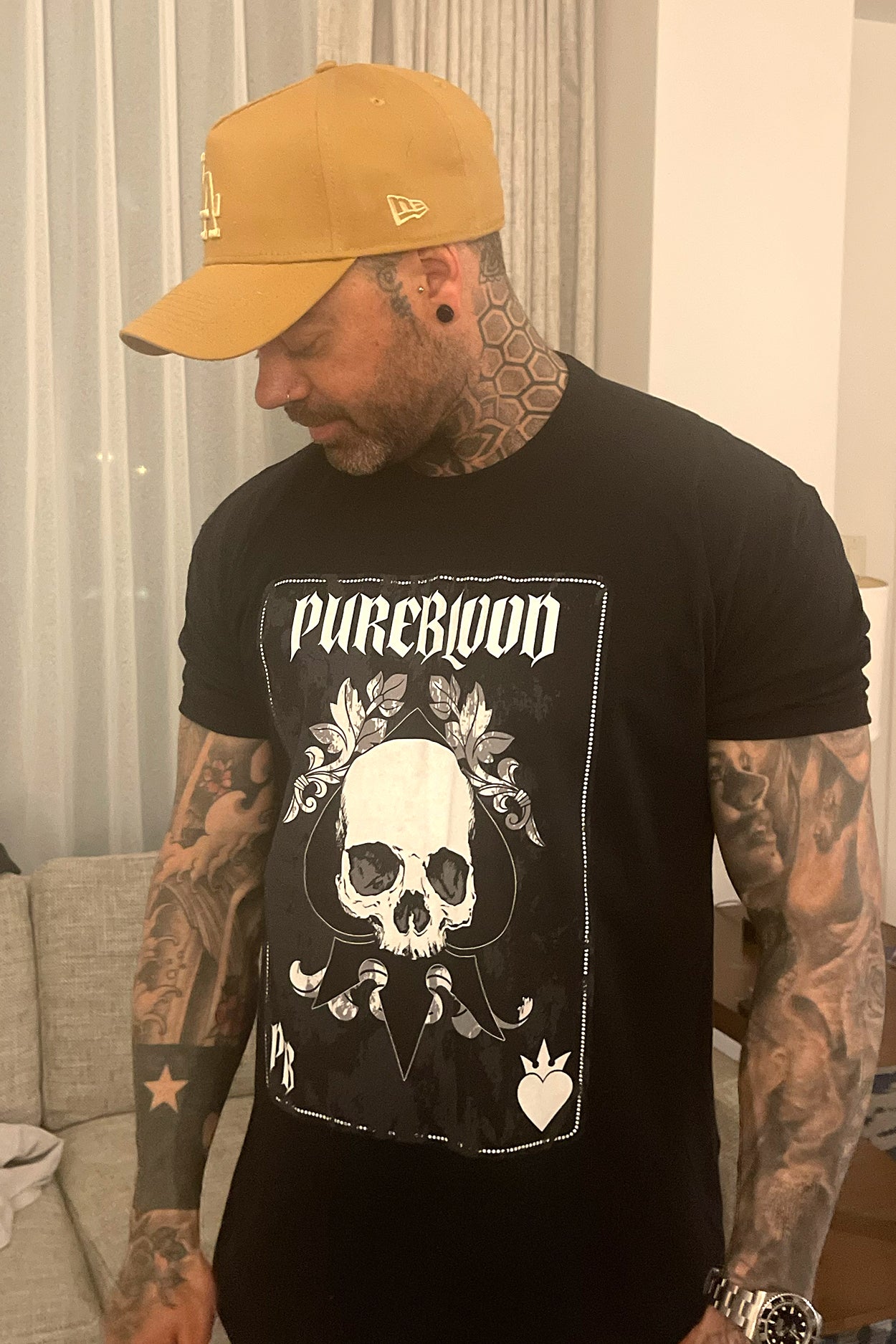 "Ace of Skulls 3" Tee