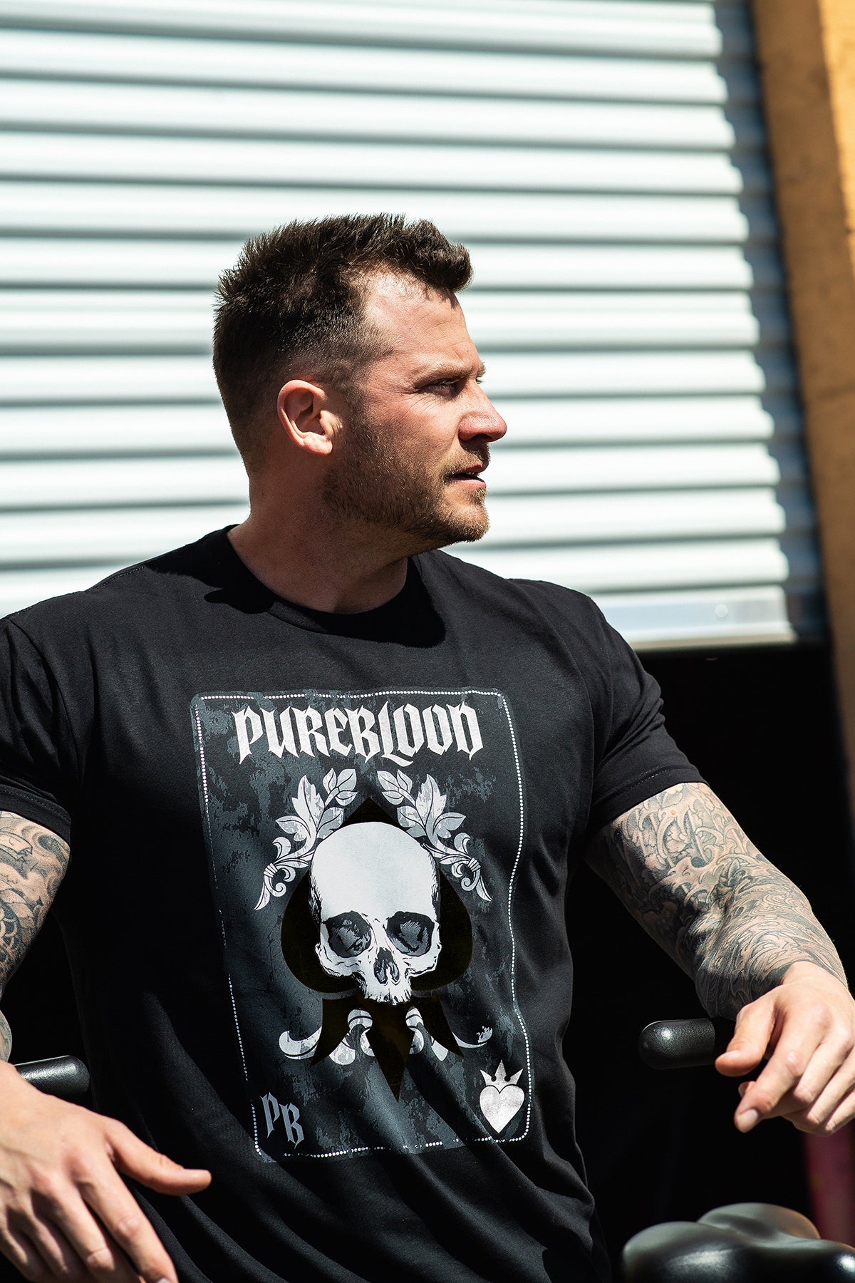 "Ace of Skulls 3" Tee